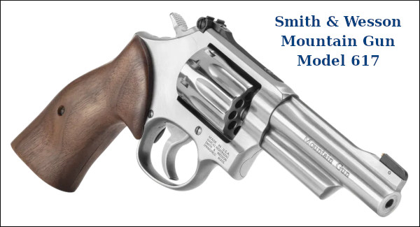 S&W model 617 mountain gun smith wesson