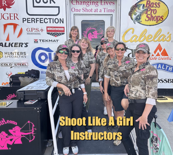 Shoot like Girl memphis Trailer mobile range archery hunting pistol training