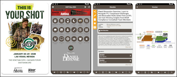 SHOT Show 2026 Mobile App iOS Apple Android smartphone iphone