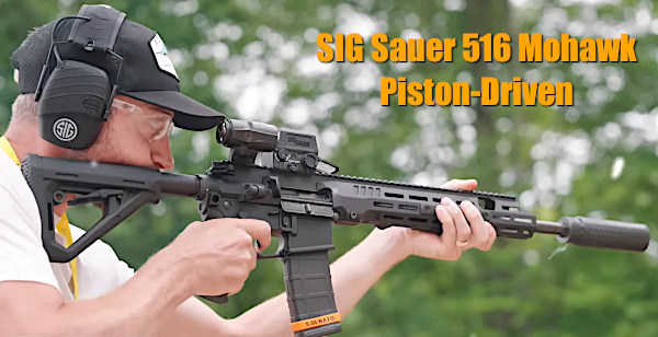 shot show 2026 sig sauer 516 mohawk piston-driven ar semi-auto rifle