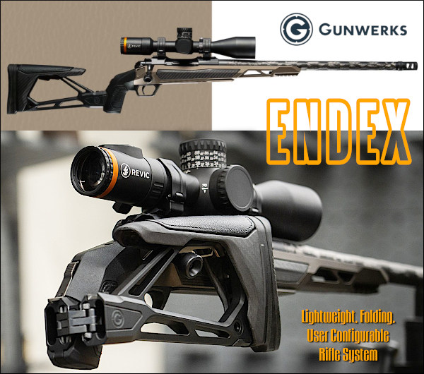 endex rifle system folding hunting stock