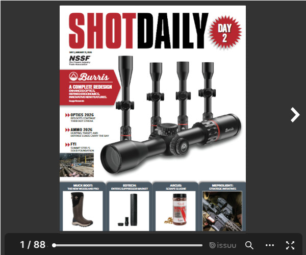 SHOT Daily Shot show 2025 issue 1 one