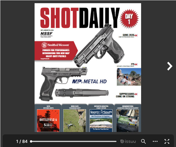 SHOT Daily Shot show 2025 issue 1 one