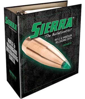 sierra 6th edition VI reloading manual book resource binder