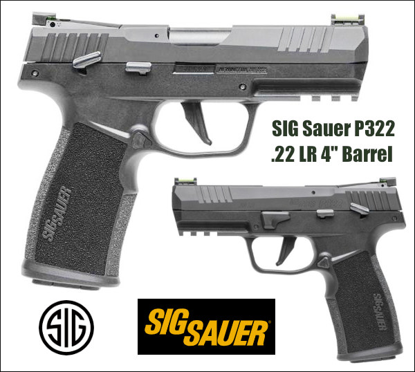 sig sauer p322 .22 LR 22LR rimfire pistol optics ready