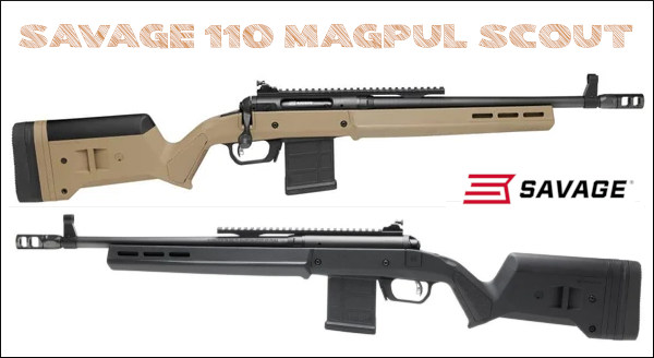 2026 savage 110 magpul scout rifle