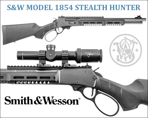 2026 shot show new rifles smith wesson 1854 stealth hunter
