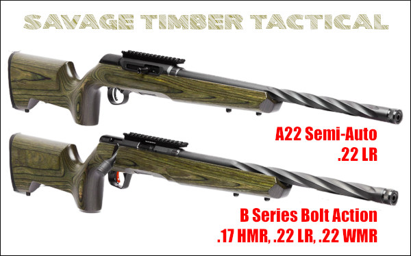 2026 shot show new rifles bolt action savage timber b series