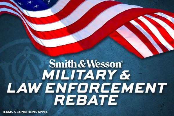 smith wesson military law enforcement first responder rebate 2026