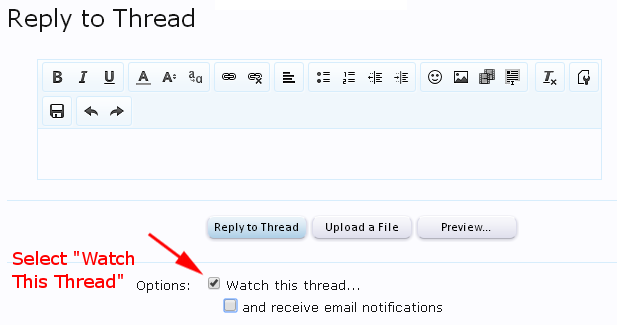 How to Follow Threads | Shooters' Forum