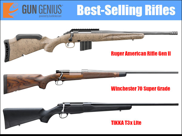 Best selling rifles gunbroker gun genius chart