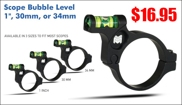 Optical Rifle Scope bubble level Discovery 30mm 1 inch 34mm Amazon