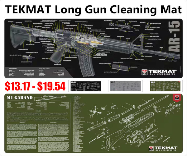 AR AR16 rubber cleaning neoprene gun mat