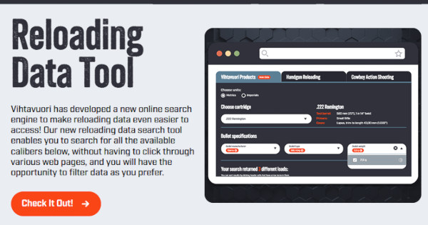 vihtavuori reloading data burn rate comparison chart PDF free download