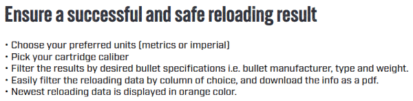 vihtavuori reloading data burn rate comparison chart PDF free download