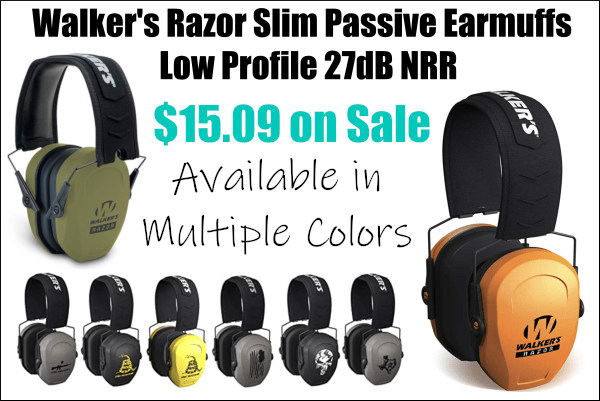 walker shooting hearing protection muffs 27 db NRR