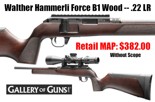 december walther hammerli force B1 .22 LR sale