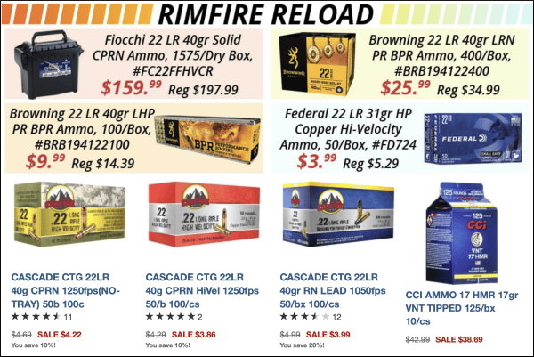 fimfire 22 ammo sale