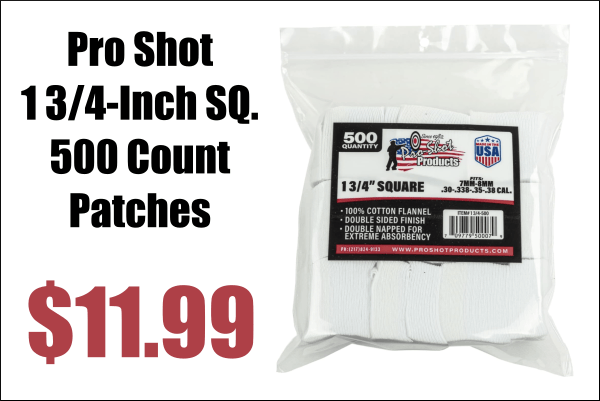 rifle patch cleaning sale