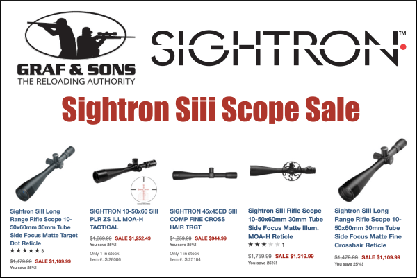 sightron scope sale