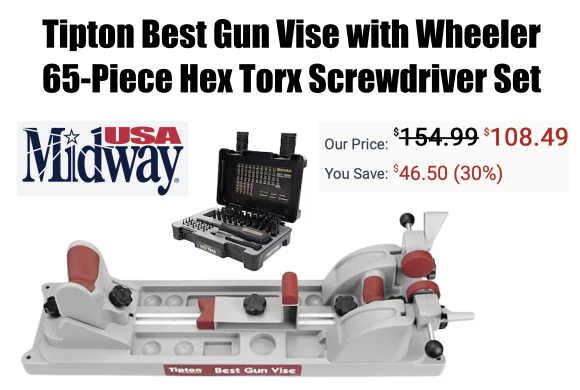 Tipton Gn Vise w/ Wheeler 65pc Screwdriver Kit