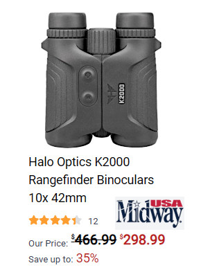 halo laser rangefinder binoculars k2000