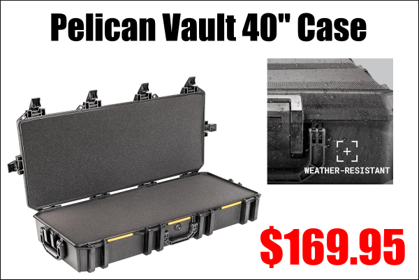 pelican rifle case sale