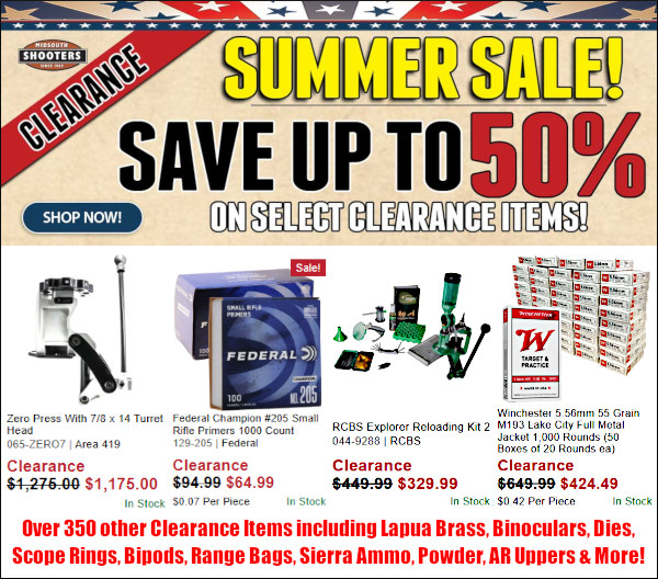 midsouth summer clearance sale leupold binoculars Federal primers  sale