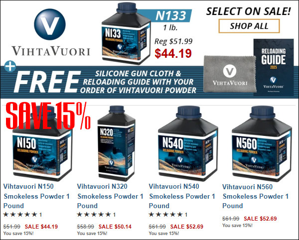 graf vihtavuori vv powder sale