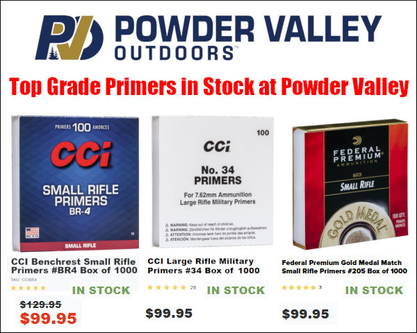 cci federal match 450 205m 210m primers sale