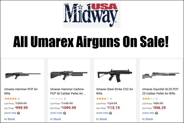 airgun sale