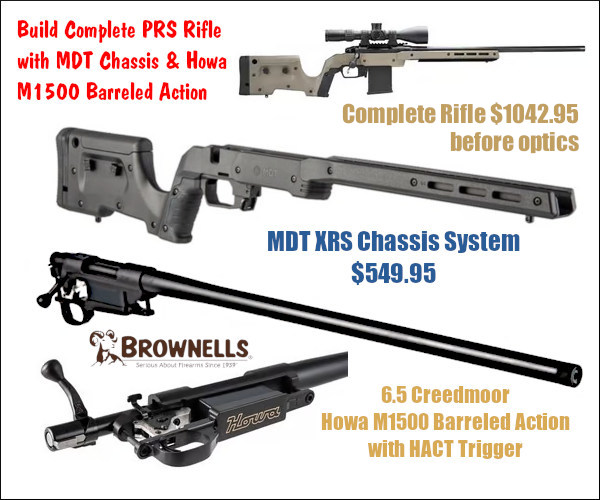 howa m1500 action hact trigger mdt xrs chassis