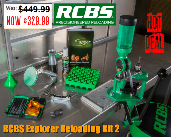 rcbs explorer reloading clearance loading kit sale /
