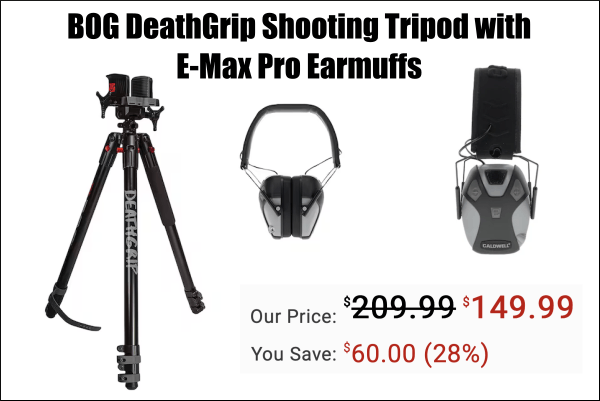 bog tripod rifle sale
