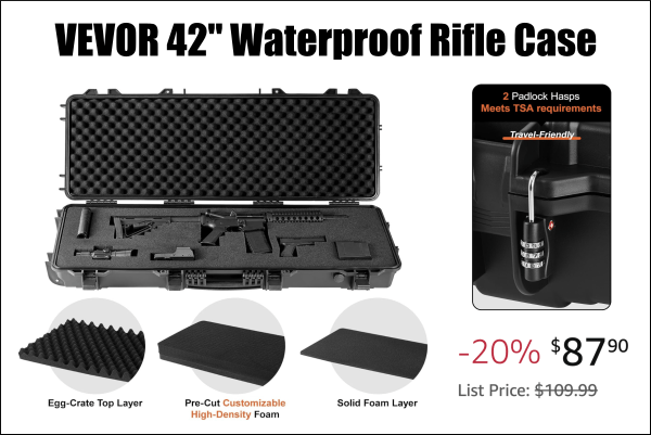 rifle travel case sale
