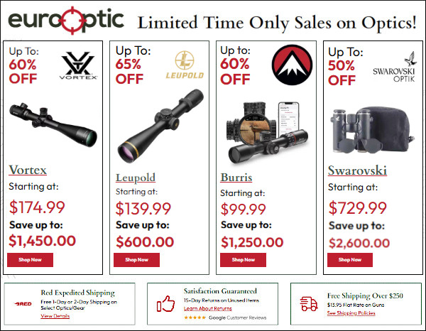 rifle optics sale scopes