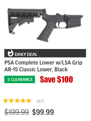 psa AR lower sale rifle