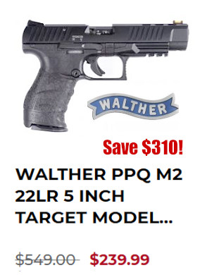 Walther .22 LR pistol CDNN Sport