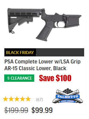 psa AR lower sale rifle