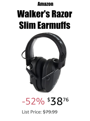 Walker's Razor Slim Earmuffs