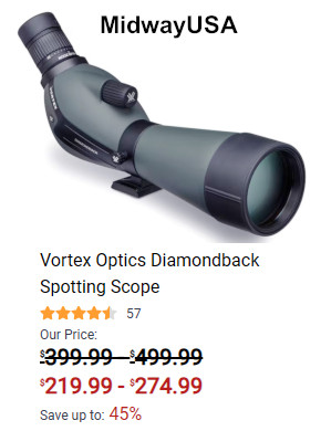Vortex Optics Diamondback Spotting Scope
