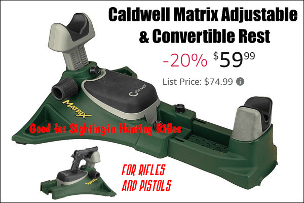 caldwell pistol matrix rest sale