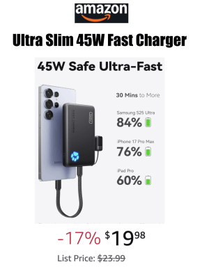 Ultra-Fast Portable Charger