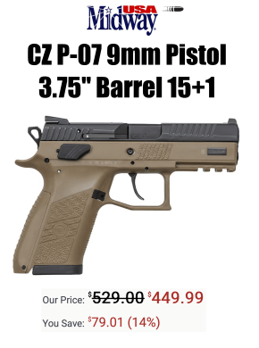 CZ P07 Pistol