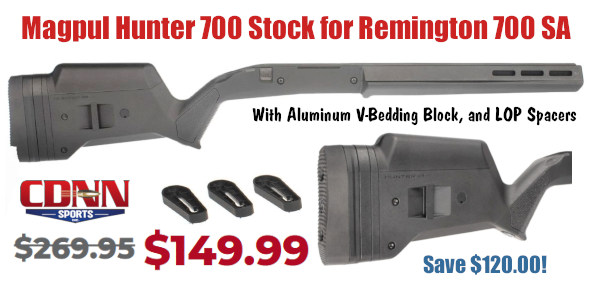 magpul remington rem 700 SA adjustable stock CDNN 40% discount