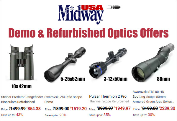 Demo pulsar swarovski steiner binoculars spotting scope sale