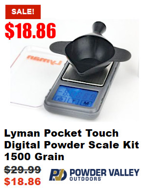 powder valley lyman scale discount sale