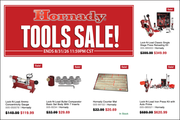 hornady tool sale
