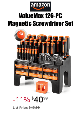 126-pc Screwdriver Set