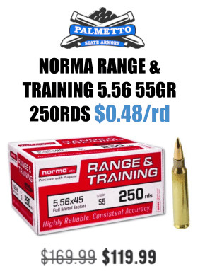 NORMA 5.56x45 .223 rem ammo ammunition 250 rounds